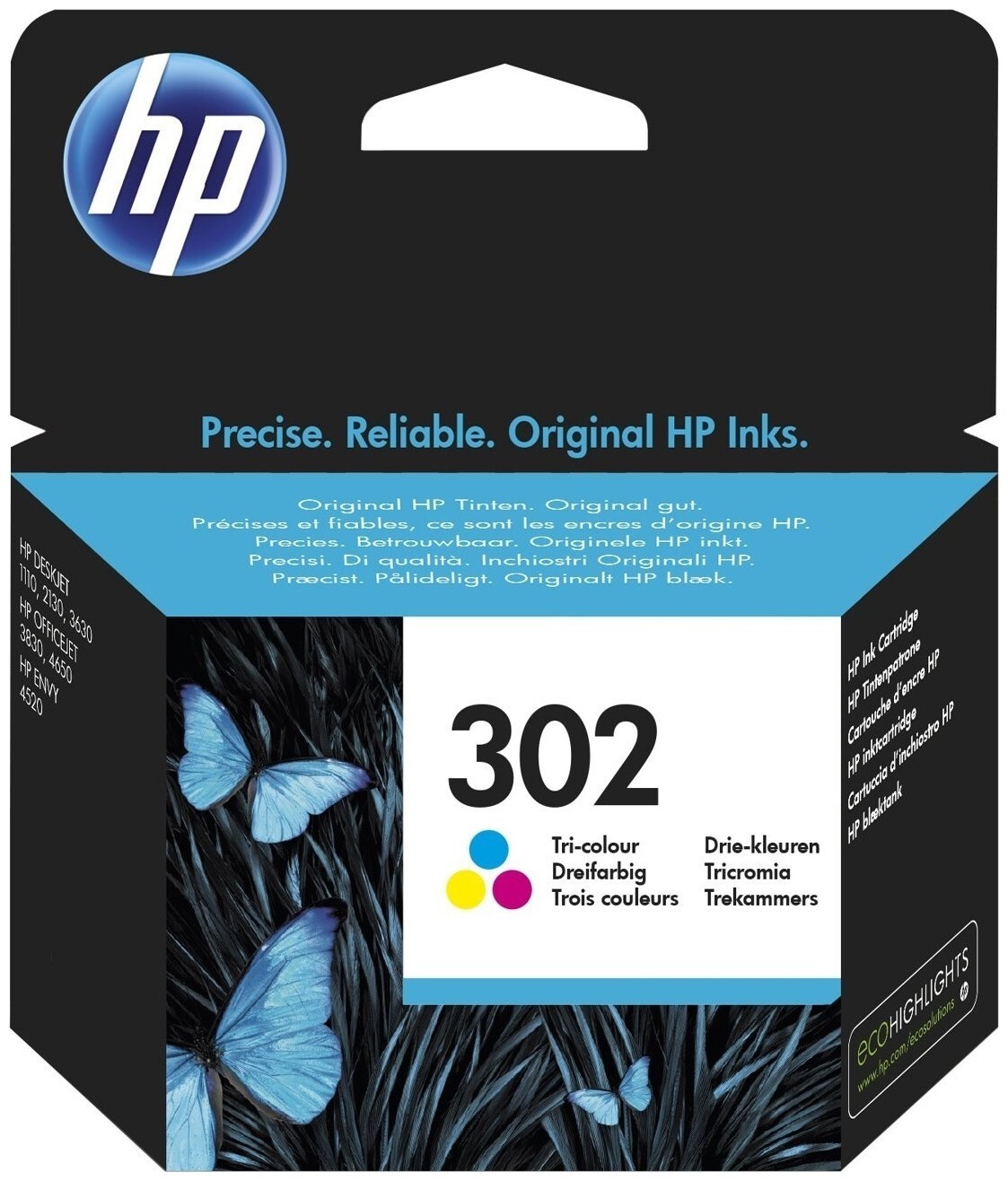 Image of Hp Patrone 302 color F6U65Ae