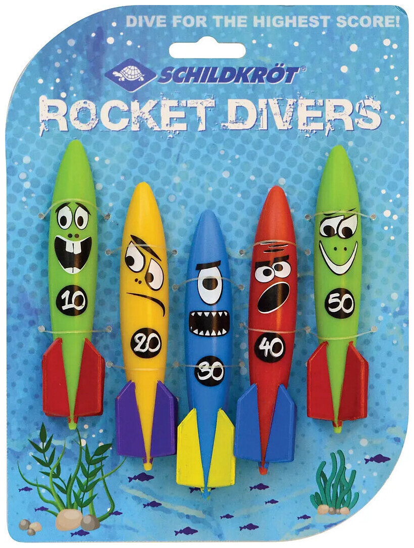 Schildkröt Rocket Divers - 5er Set