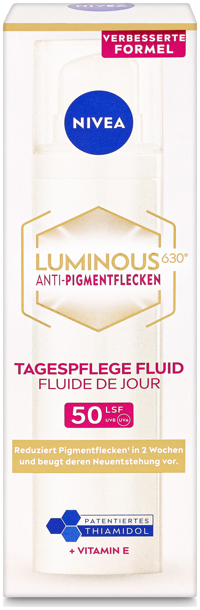 Image of Nivea Cellular Luminous 630® Anti-Pigmentflecken Tagesfluid LSF 50