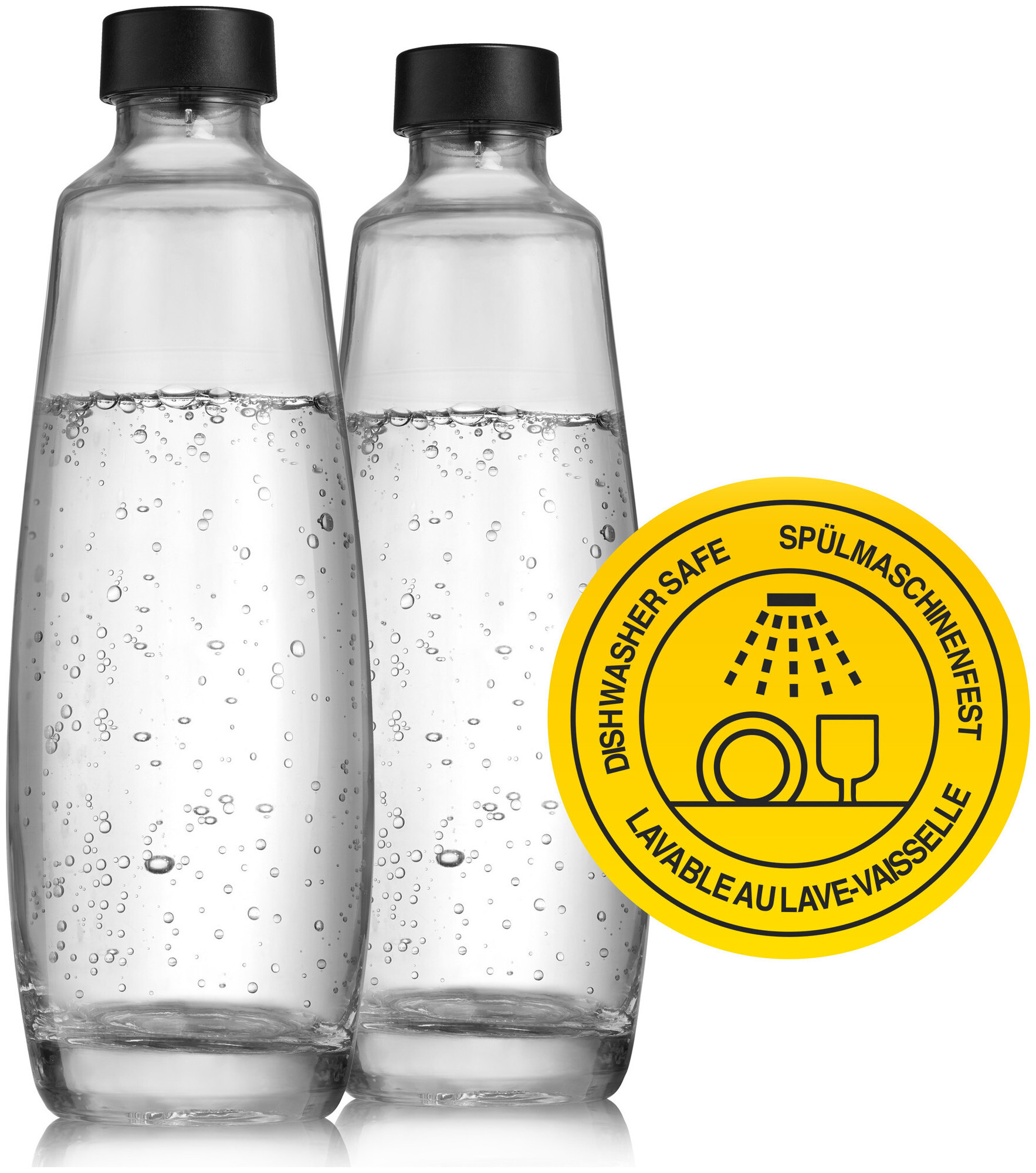 Image of Sodastream Duopack - 1L Glaskaraffen DUO