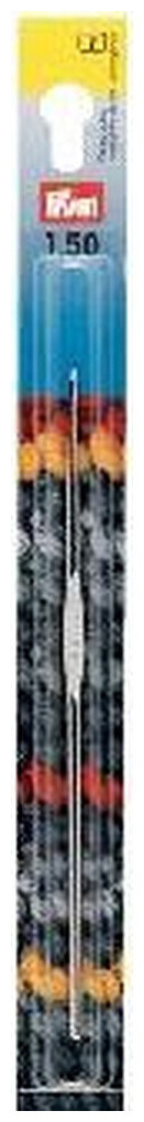Image of Prym Häkelnadel ohne Griff, silber 1.25 mm, Karte, Aluminium