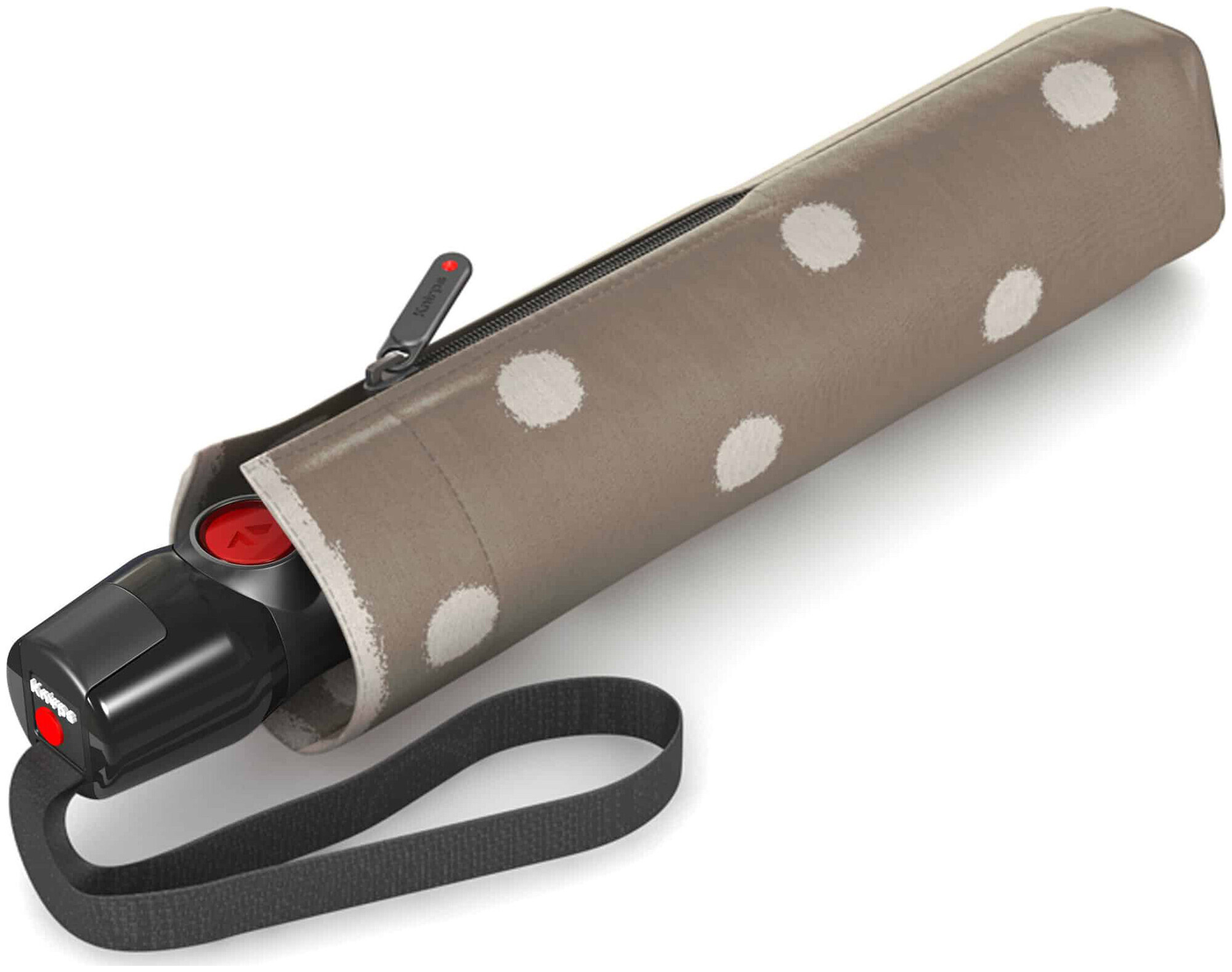 Knirps T.200 medium duomatic dot art taupe