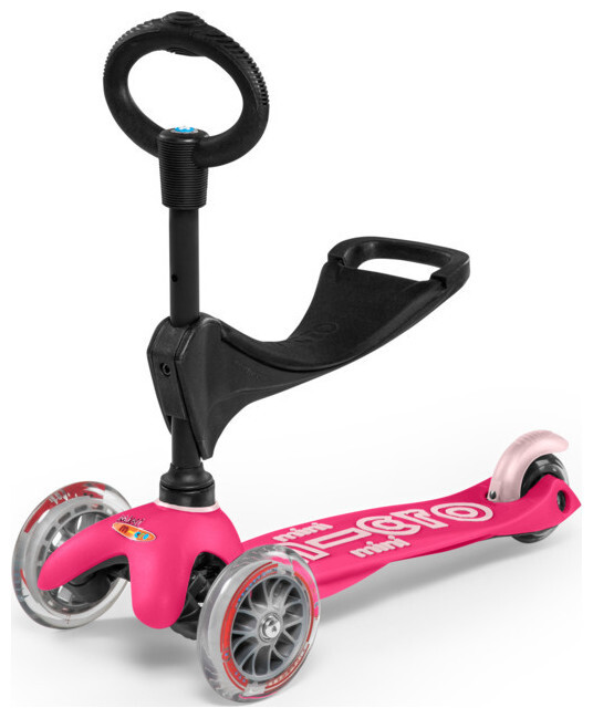 Image of Micro Kickboard Mini Micro 3in1 Deluxe (Pink, Schwarz)