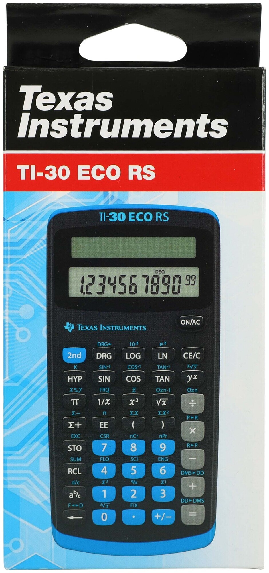Texas Instruments Ti-30 ECO RS Wissenschaftlicher Taschenrechner