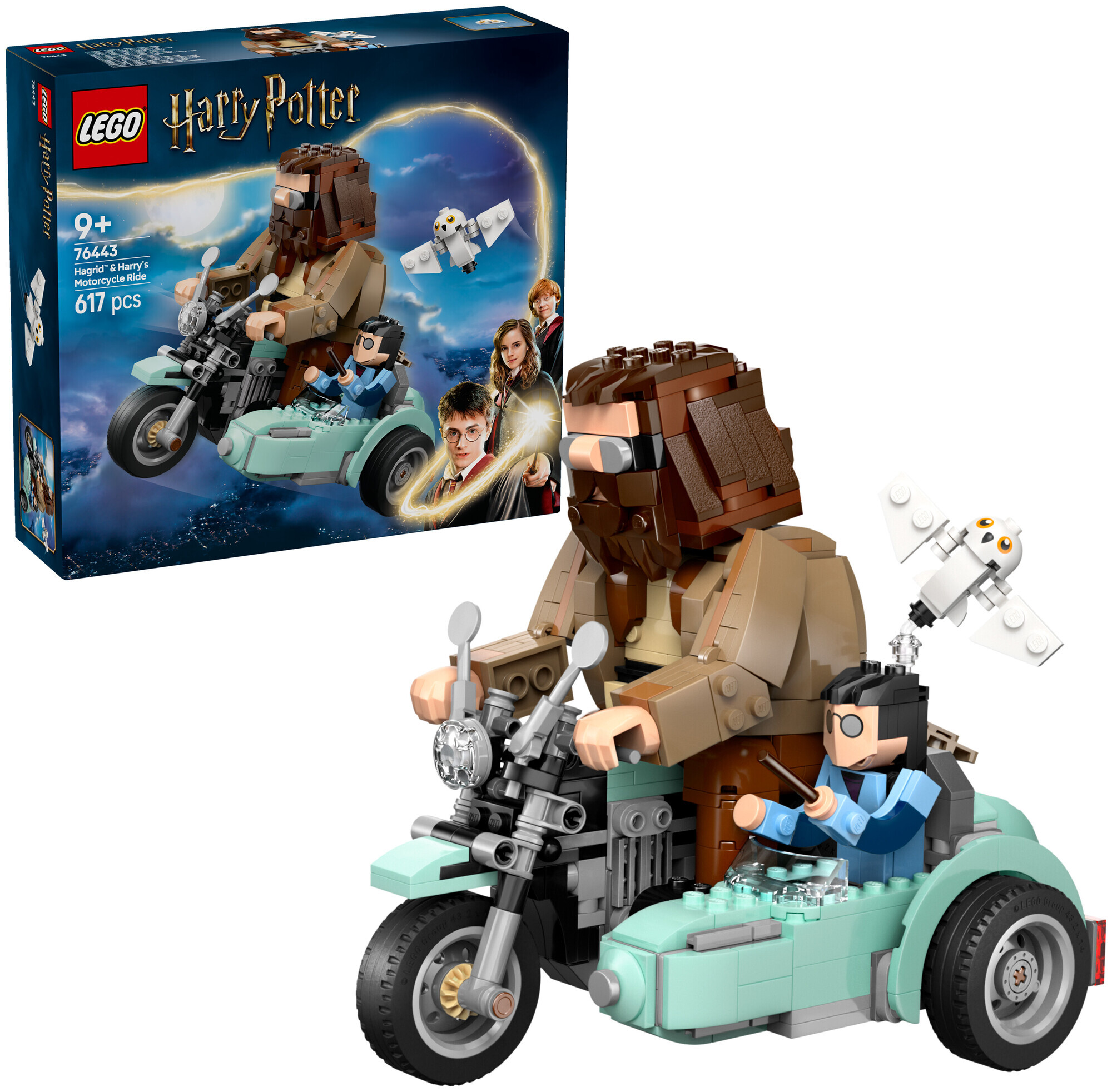 Lego Harry Potter Lego Harry Potter 76443 Hagrids und Harrys Motorradtour