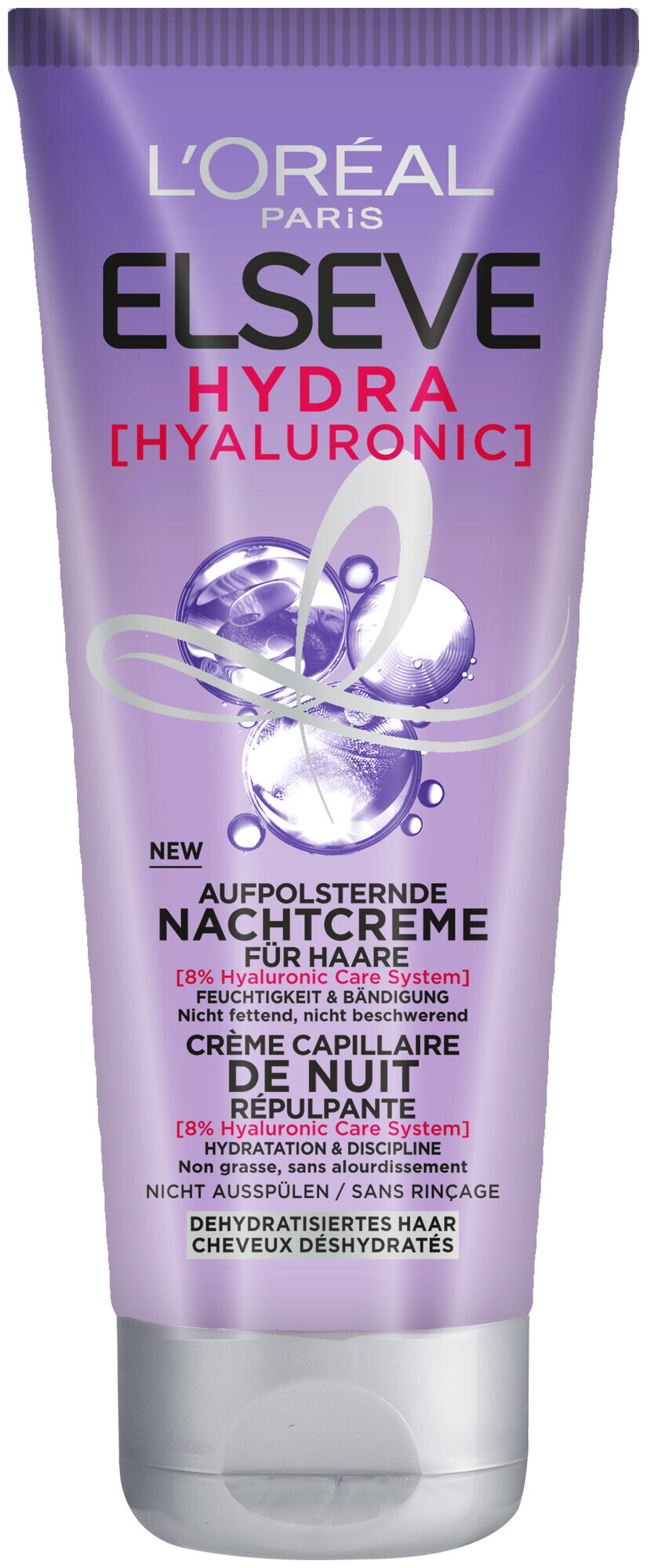 Image of Elsève L'Oréal Paris Elseve Hydra [Hyaluronic] aufpolsternde Nachcreme, 200ml