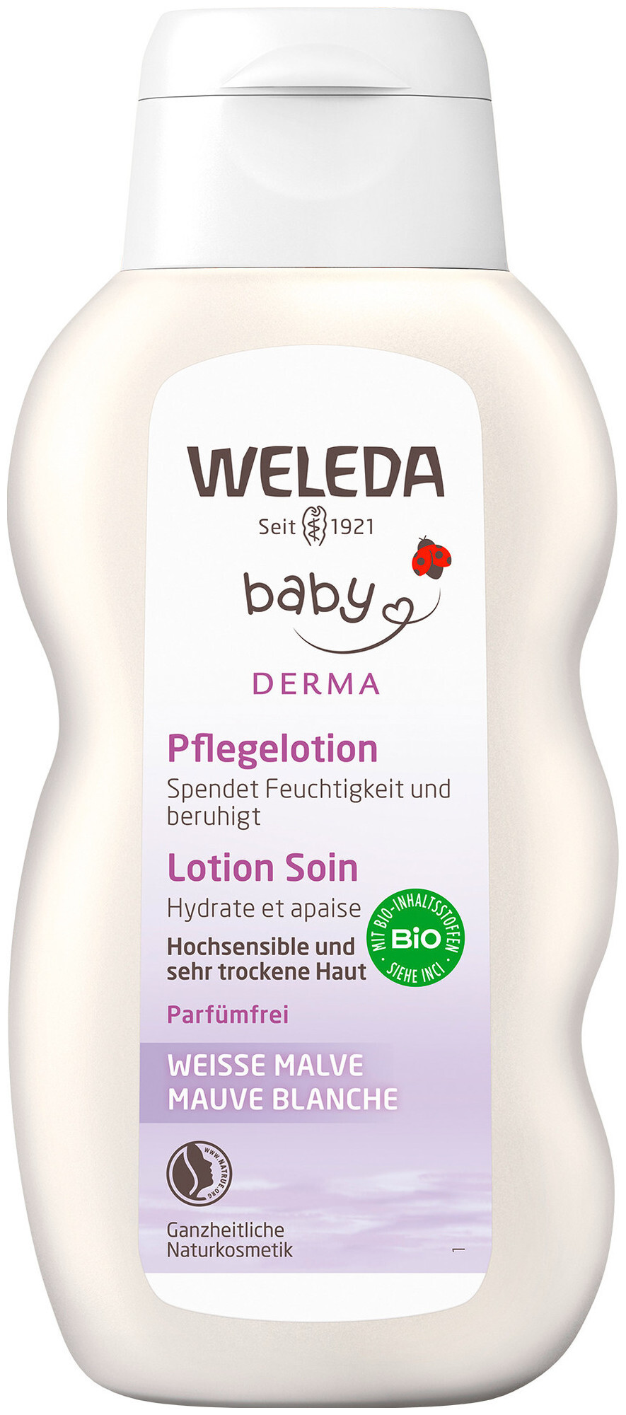 Image of Weleda Baby Weisse Malve Pflegelotion