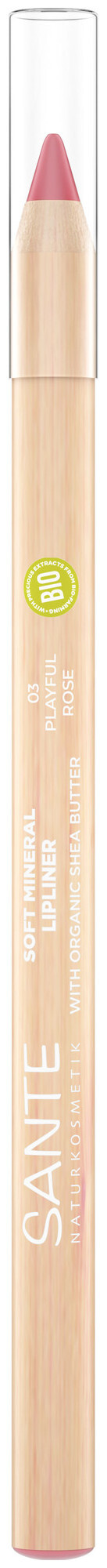 Image of Sante Soft Mineral Lipliner 03 Playful Rose