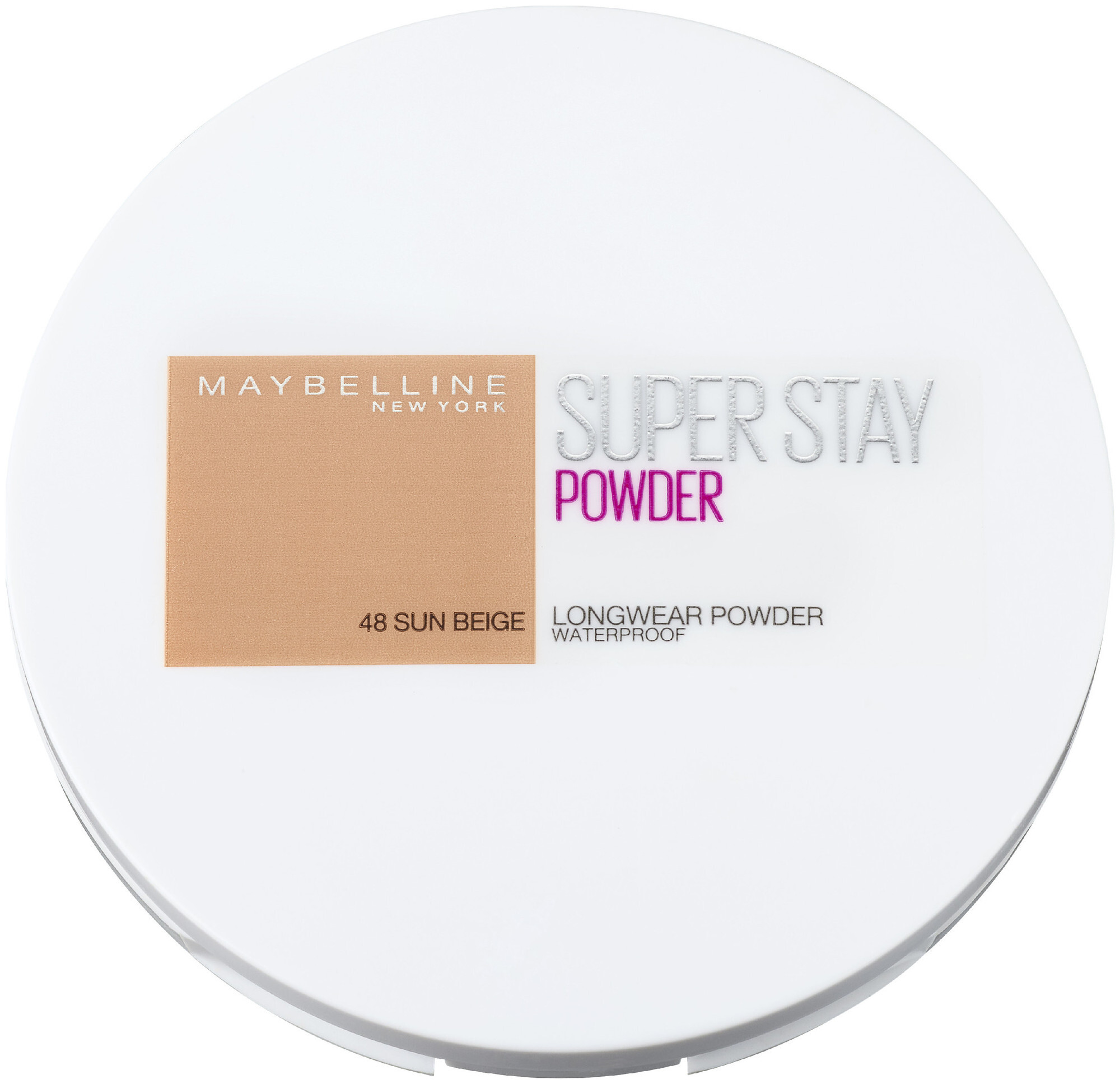 Image of Maybelline NY Super Stay Full Coverage 16H Powder Foundation Nr. 48 Sun Beige