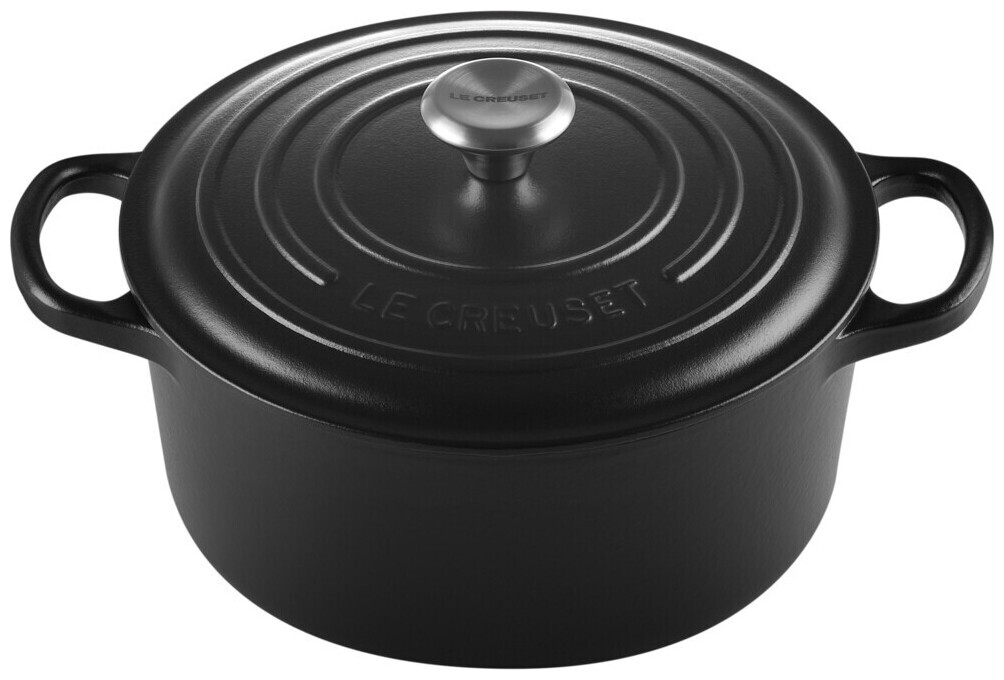 Image of Le Creuset Bräter rund schwarz 3.3L 22cm