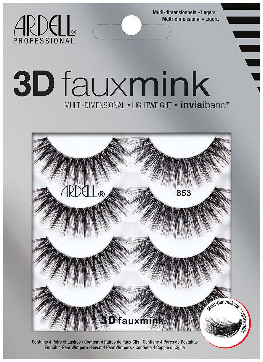 Image of Ardell 3D Faux Mink 853 - Multipack