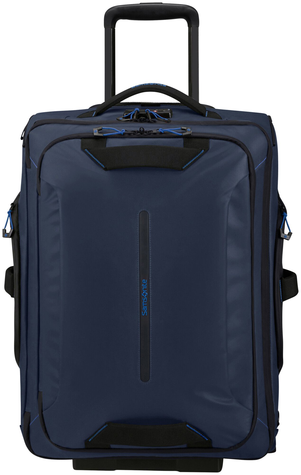 Samsonite Ecodiver Sac de voyage à roulettes 55cm sac à dos, blue nights