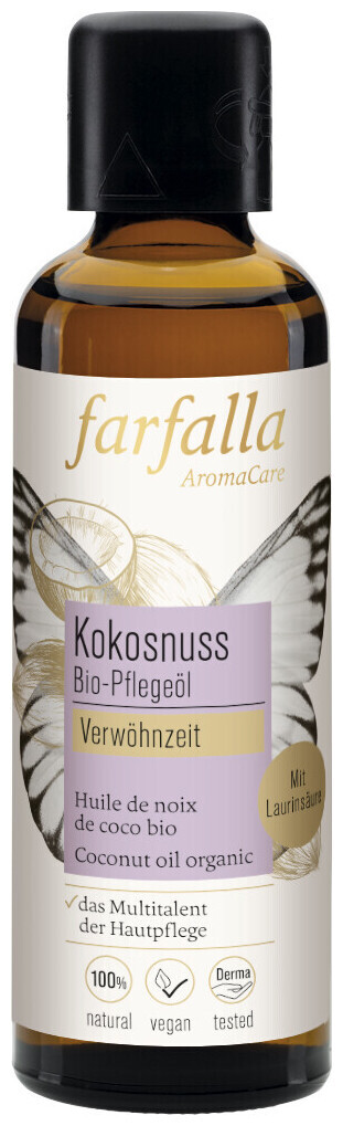 Image of farfalla Kokosnuss Bio-Pflegeöl 75ml Verwöhnzeit