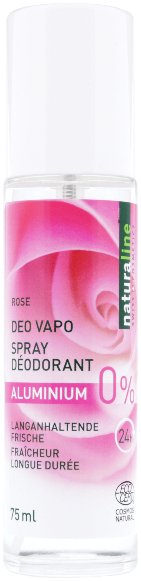 Image of Naturaline Cosmetics Naturaline Deo Vapo Rose 75Ml