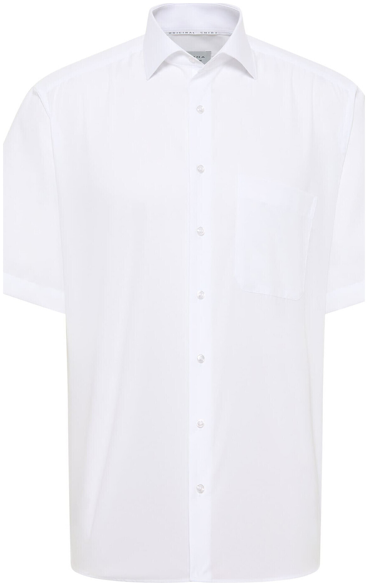 Image of Eterna Comfort FIT Original Shirt Popeline Kurzarm weiss 40