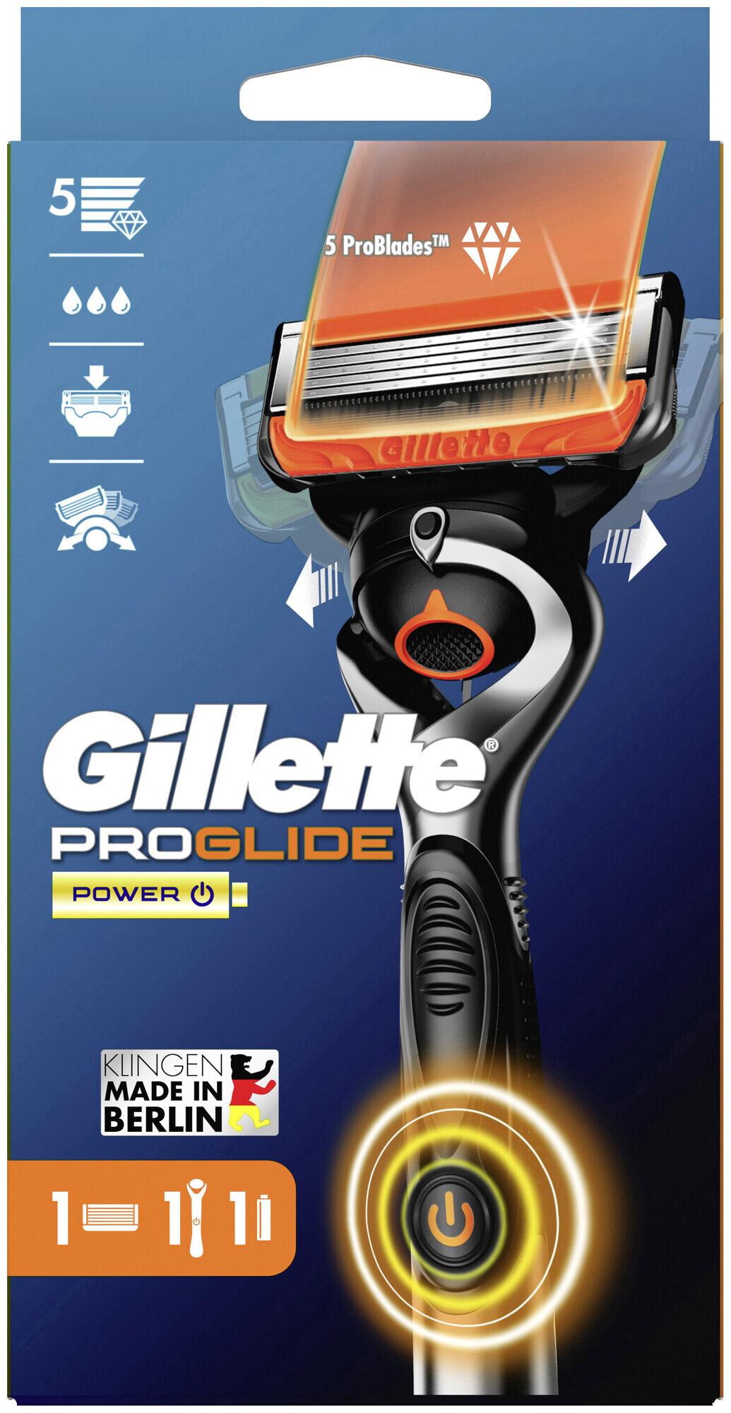 Gillette ProGlide Flexball Power Rasier inkl. 1 Rasierklinge