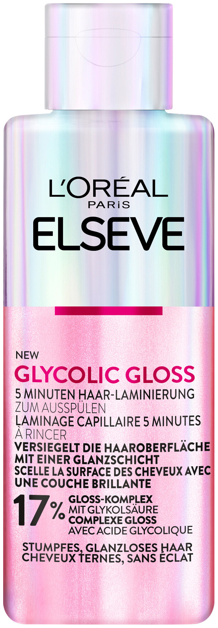 Image of Elsève L'Oréal Paris Elseve Glycolic Gloss 5 Minuten Haar-Laminierung, 200.0ml