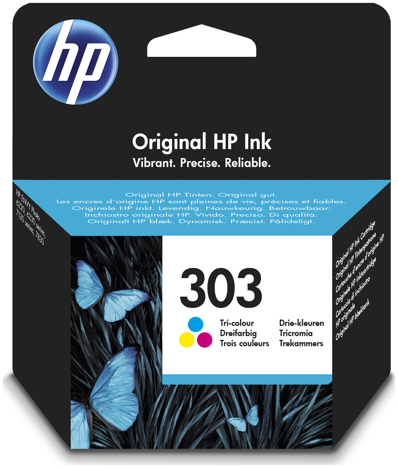 Image of HP Tintenpatrone 303 color EnvyPhoto T6N01Ae