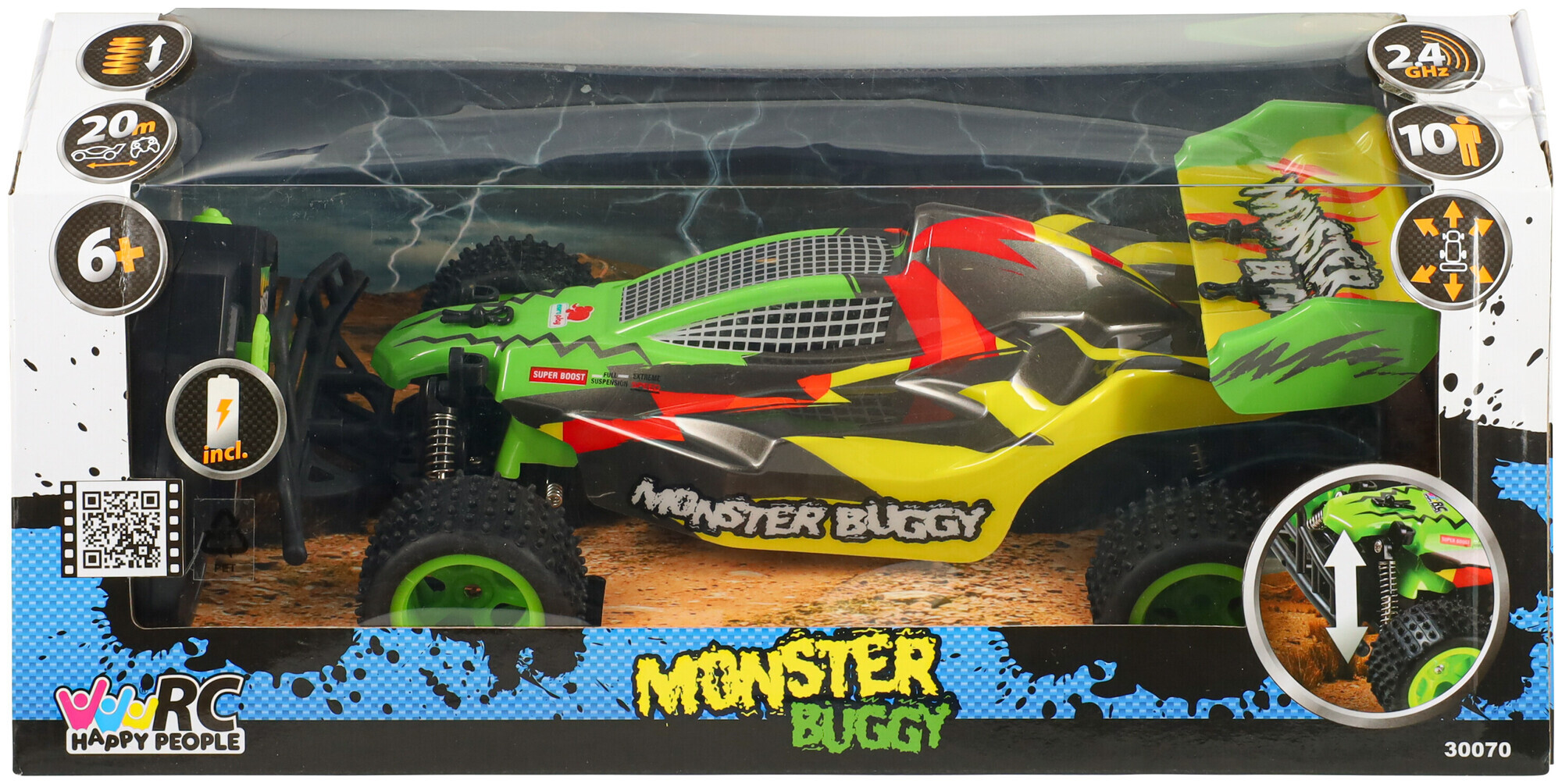Happy People Fahrzeug RC Monster Buggy
