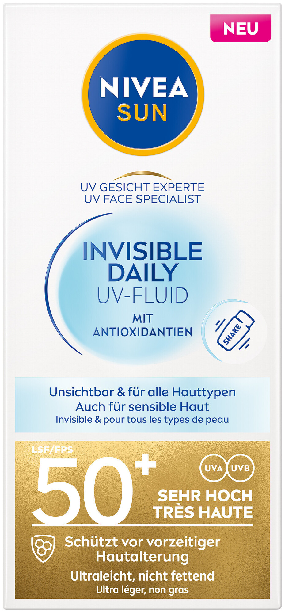 Image of Nivea Invisivle Fluid LSF 50+