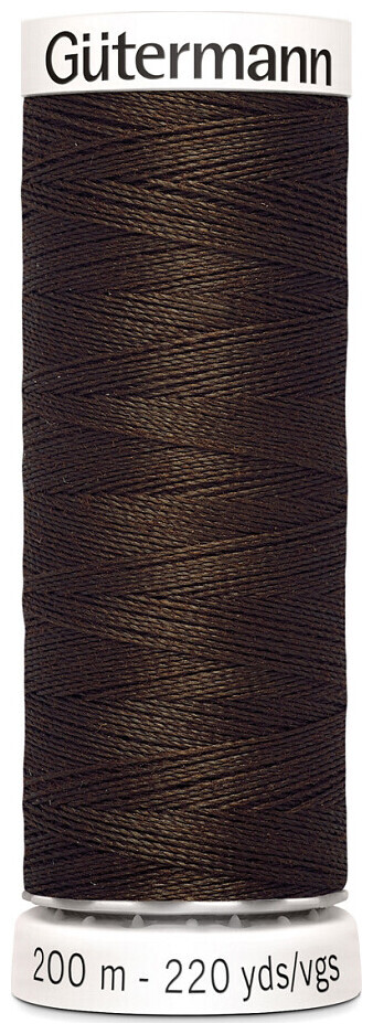 Image of Gütermann Nähfaden Allesnäher 200 m dunkelbraun 0406