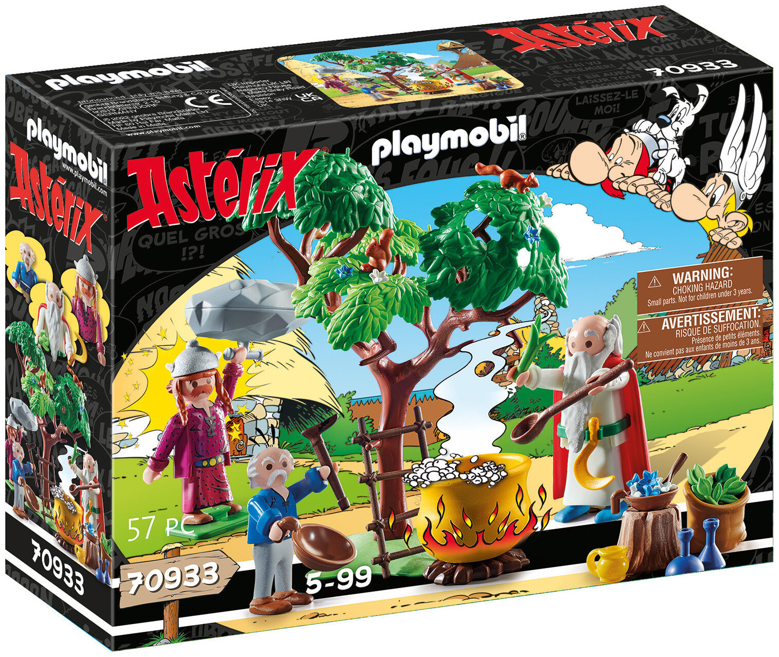 Image of Playmobil Asterix: Miraculix mit Zaubertrank (70933) 5-99 Jahre