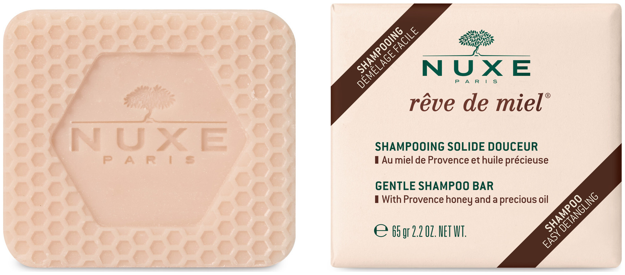 Image of Nuxe Rêve de Miel sanftes festes Shampoo 65g