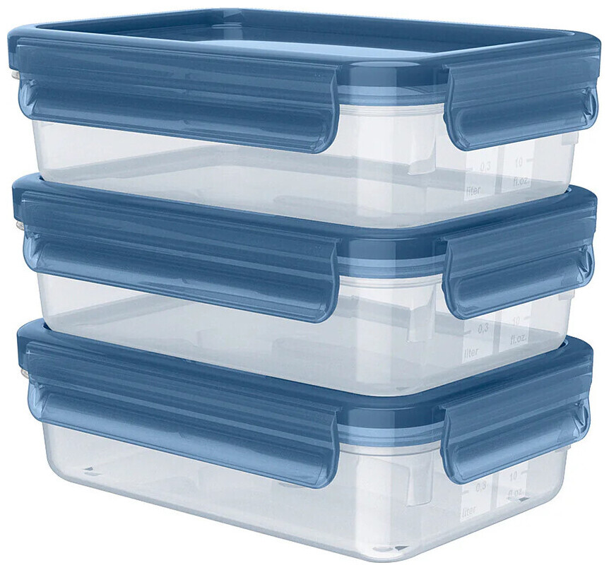 Image of Emsa Clip&Close Eco Set 3x 0.8l