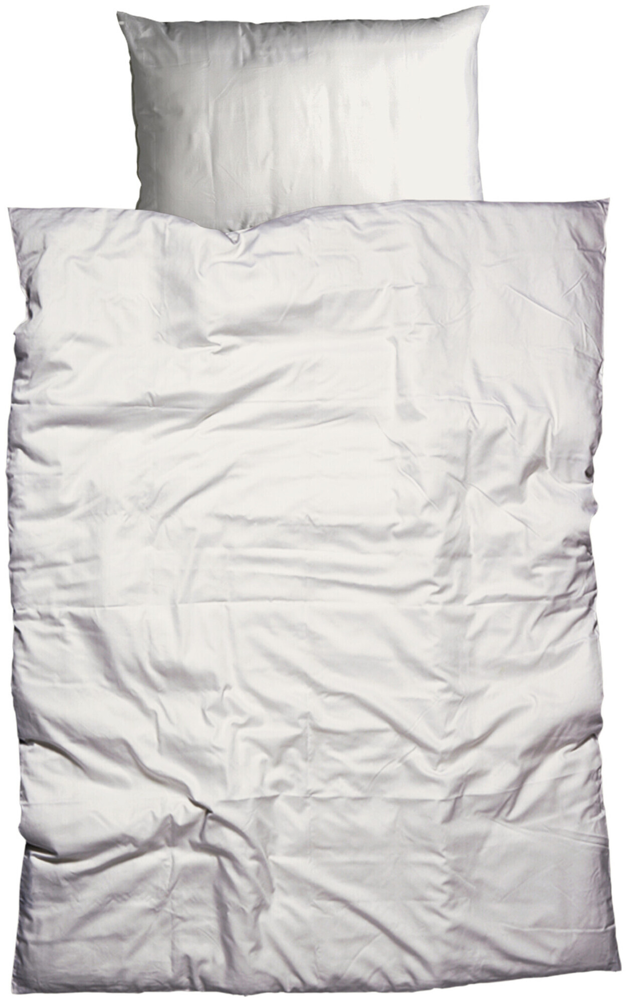 Image of Inhouse Duvet Gots Satin Paspel 200x210 weiss