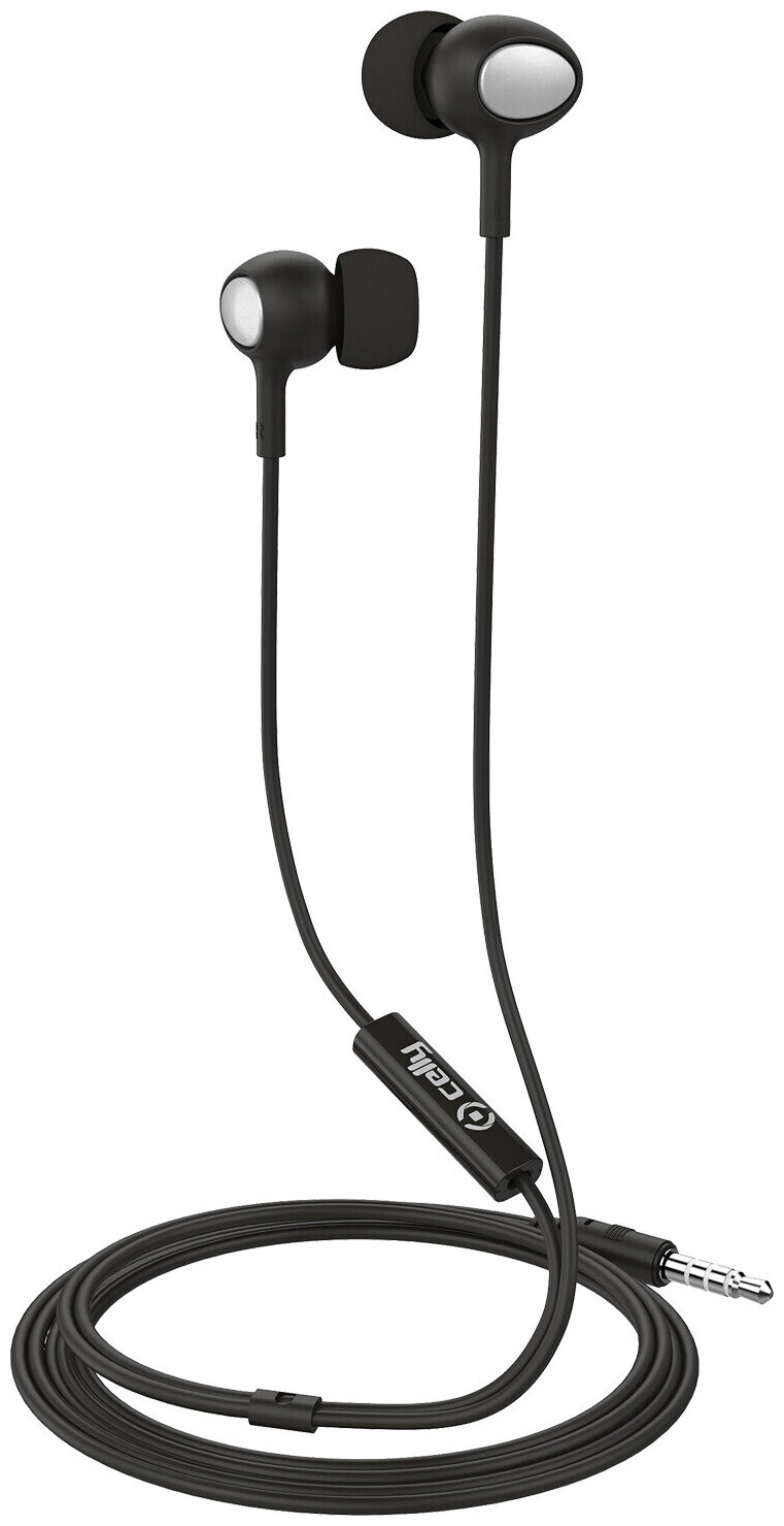 Image of Celly Kopfhörer 3. 5 mm rund Kabel schwarz