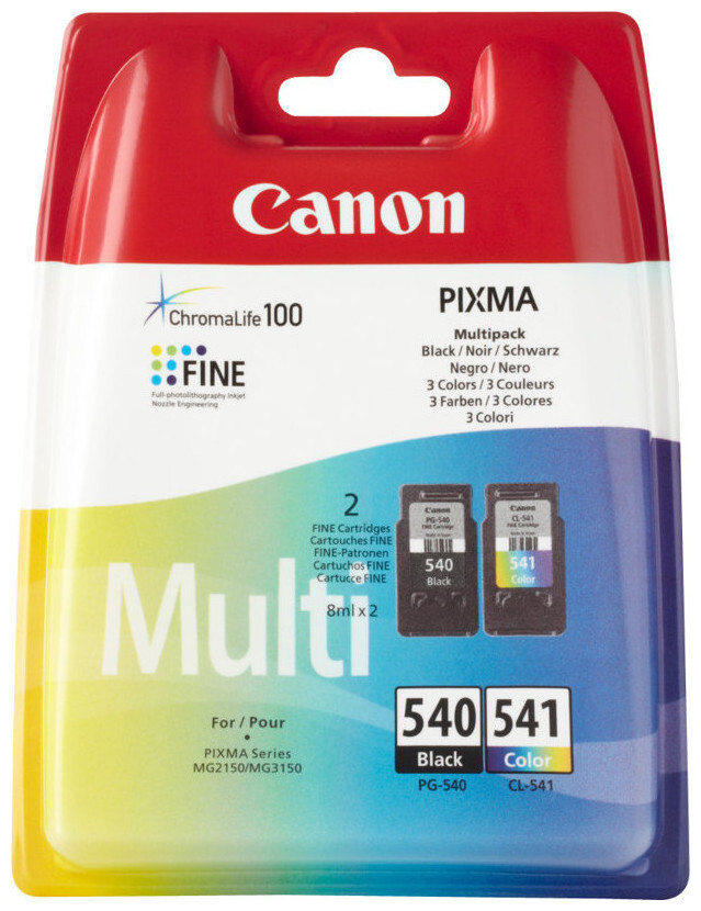 Image of Canon Tintenpatrone color Pixma Pg-540,Cl-541 Multipack