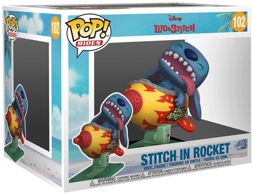 Funko POP Rides S-Deluxe Stitch Rocket