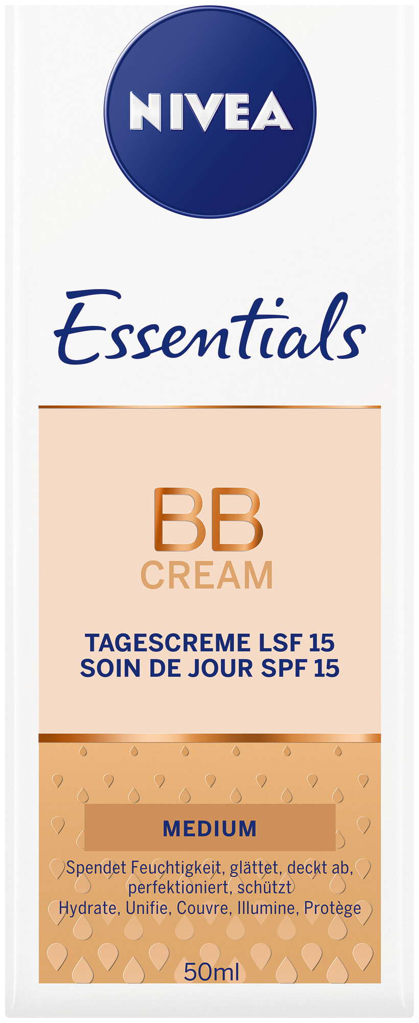 Image of Nivea BB Cream Medium LSF 15