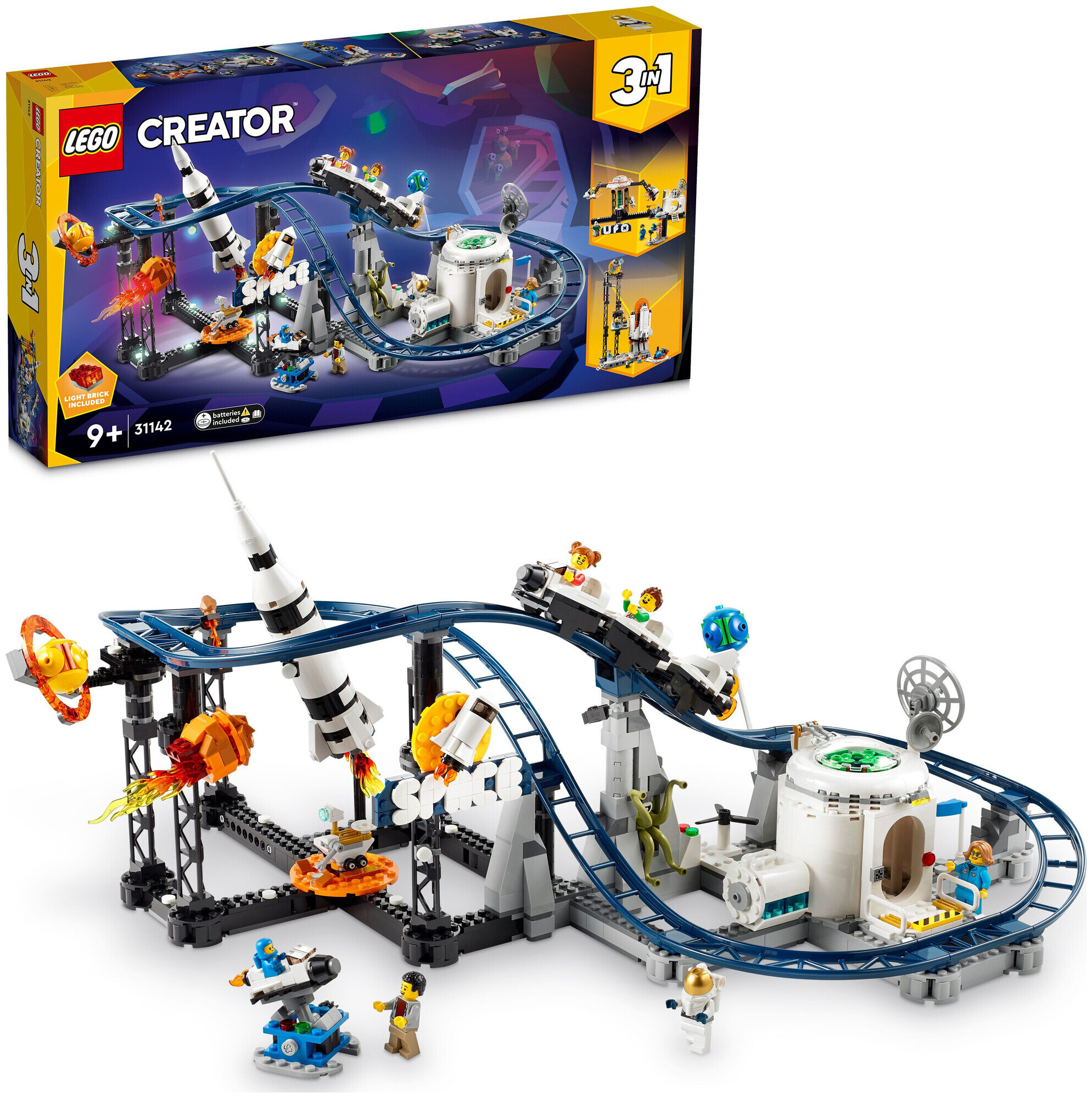 Image of Lego Creator Lego® Creator 31142 Weltraum-Achterbahn