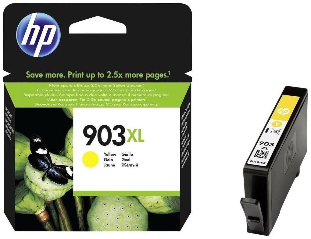 Image of HP Tintenpatrone 903Xl yellow OfficeJet T6M11Ae