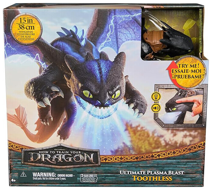 Image of Spinmaster Dragons Movie - Ohnezahn Ultimativer Plasma-Blast