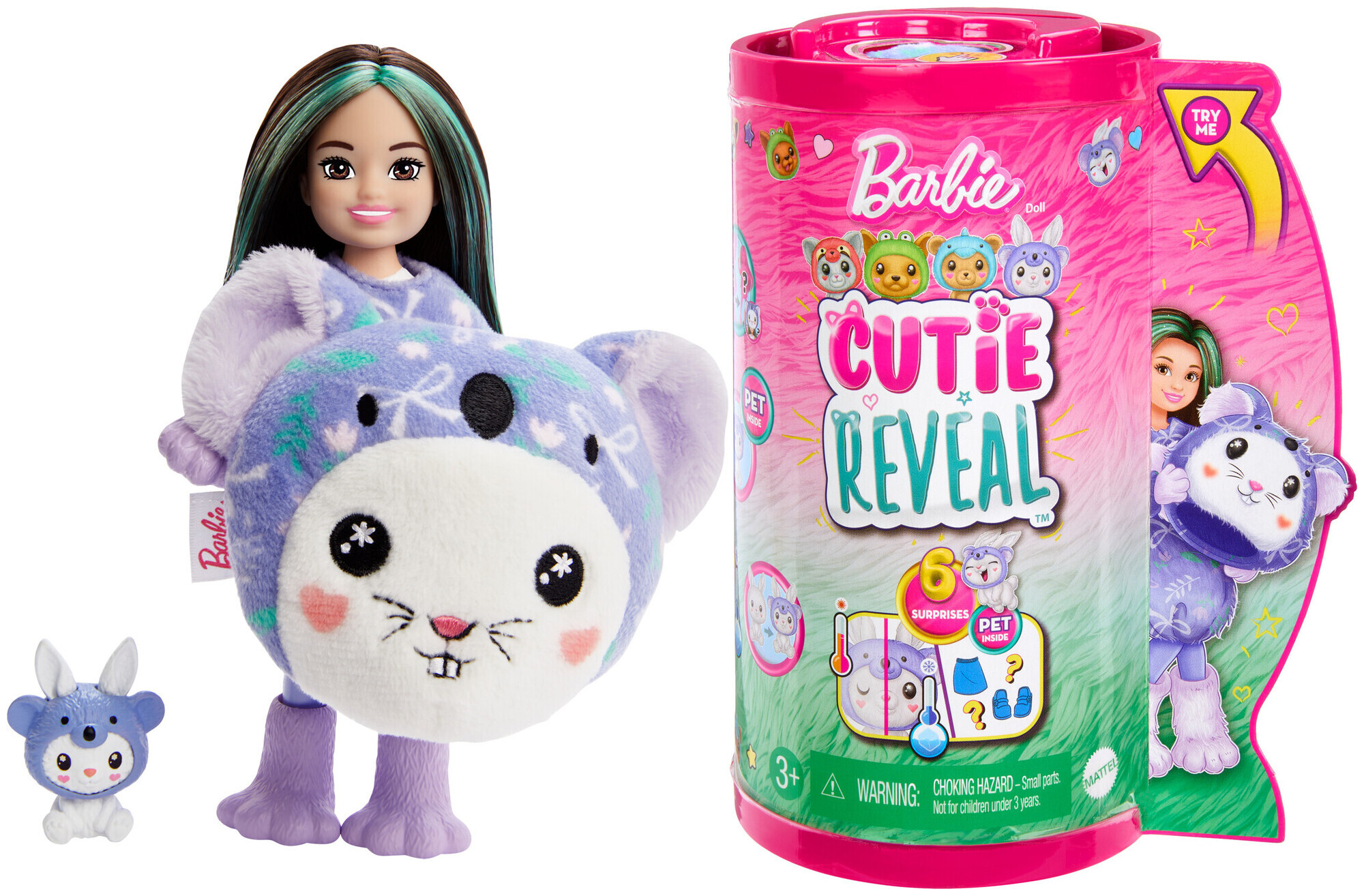 Image of Barbie Cutie Reveal Chelsea Bunny Koala