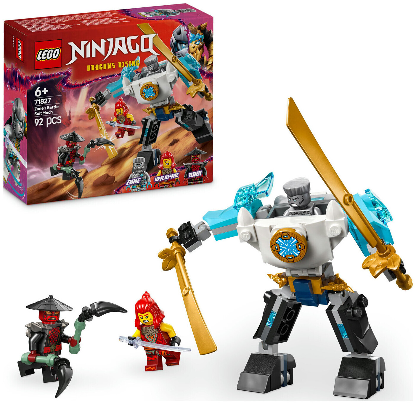 Image of Lego Ninjago Lego® Ninjago 71827 Zanes ActionMech ab 6 Jahren