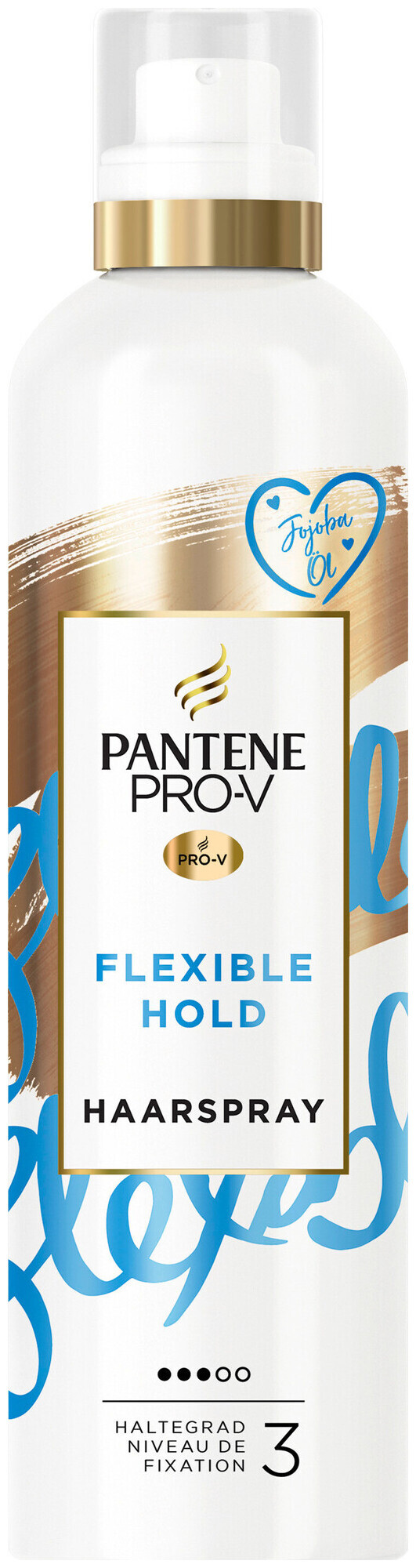 Pantène Pantene Pro-V Fixatif à tenue flexible, à l'huile de jojoba, 250 ML