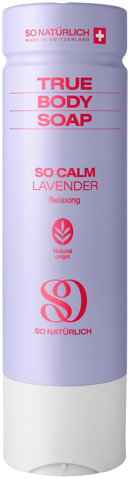 Image of SO True Body Soap natürlich Calm Lavender