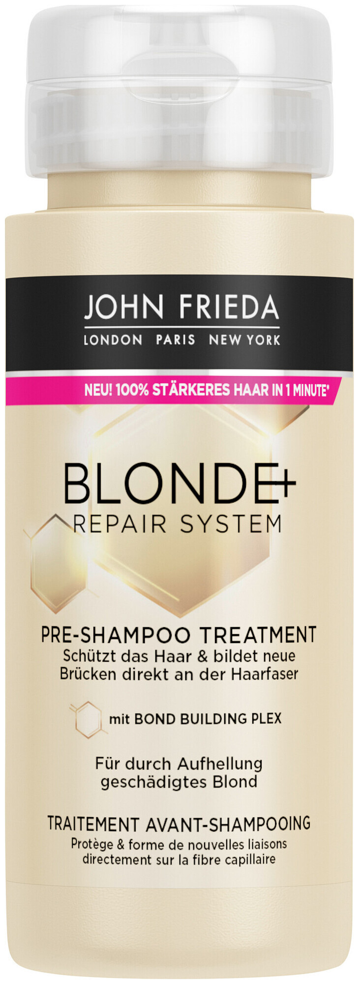 Image of John Frieda Blonde+ Bond Builiding Pre-Shampoo Treatment 100 ml