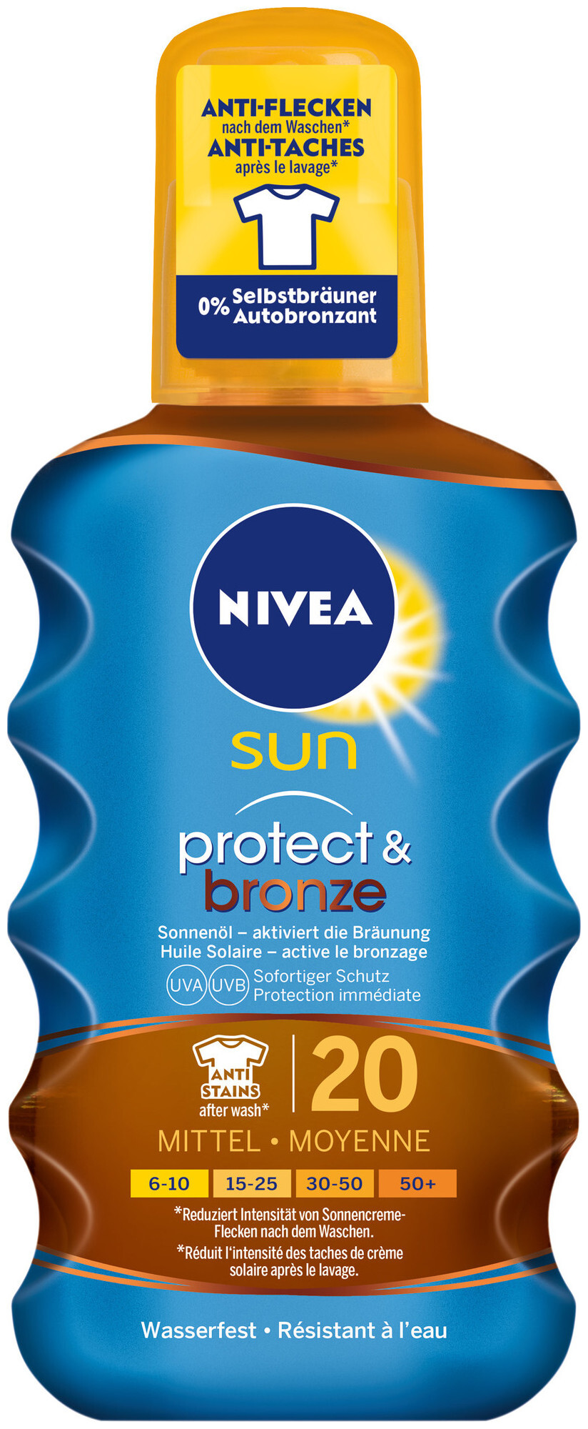 Image of Nivea Protect & Bronze Sonnenöl LSF 20