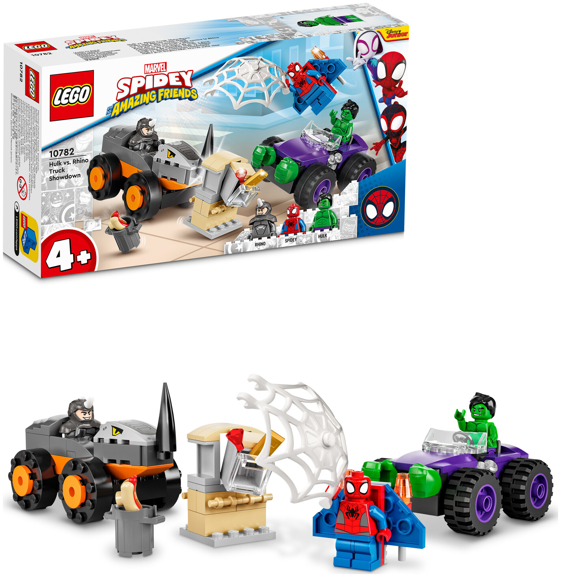 Image of Lego Marvel Lego® Spidey 10782 Hulks und Rhinos Truck-Duell