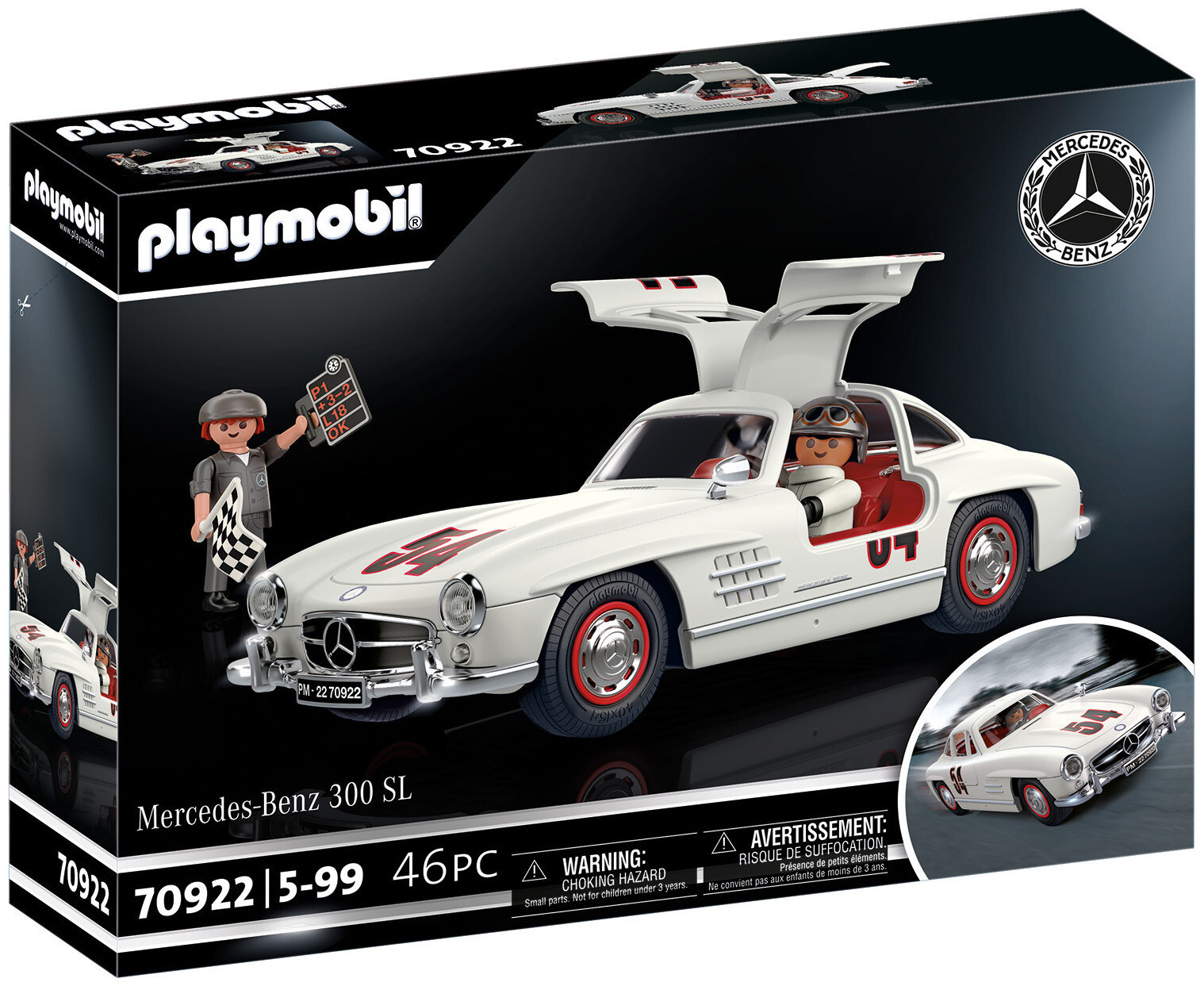 Image of Playmobil Mercedes-Benz 300 SL (70922) 5-99 Jahre