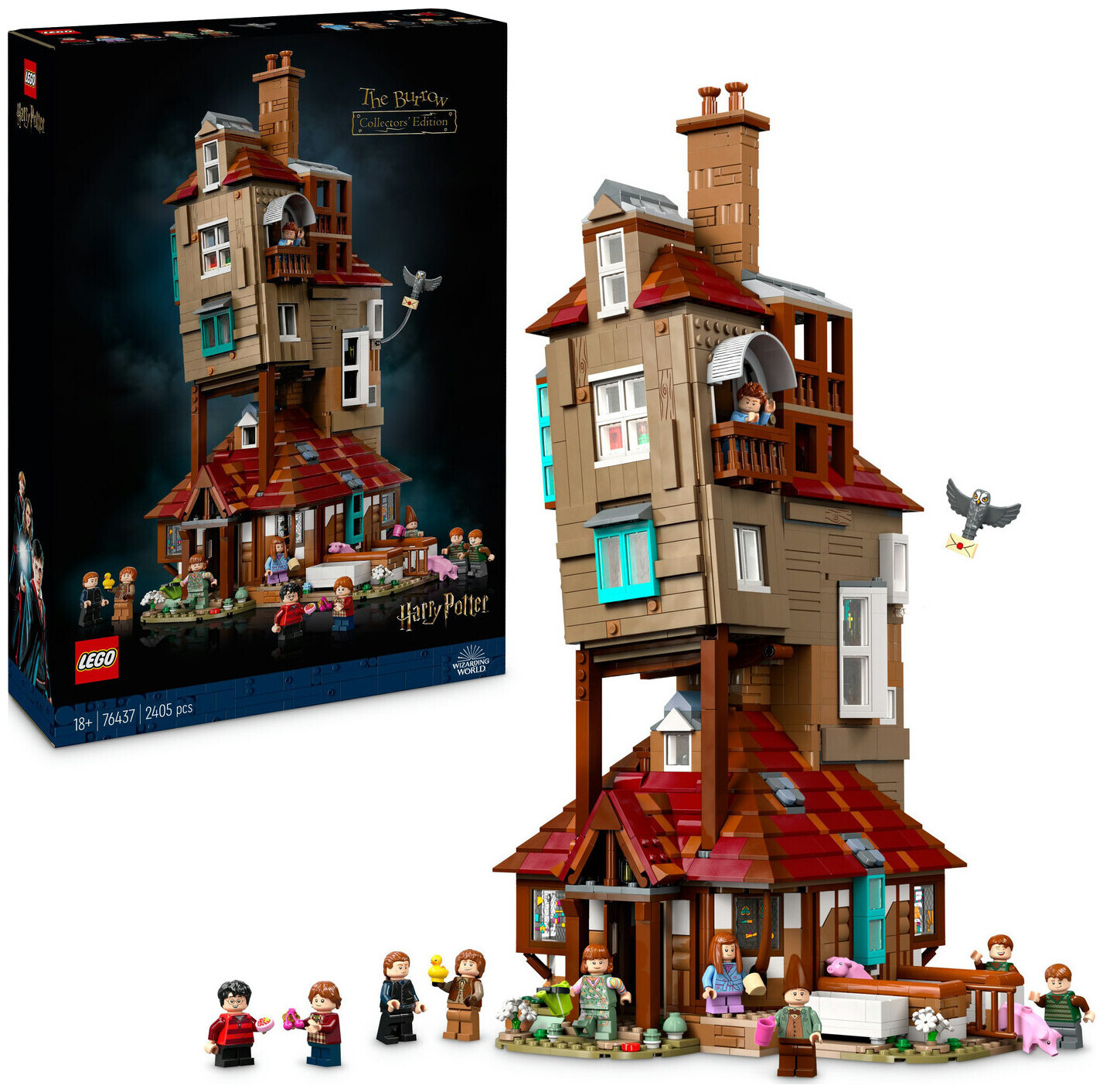 Lego Harry Potter 76437 The Burrow – Collectors’ Edition (Lego Rare Set)