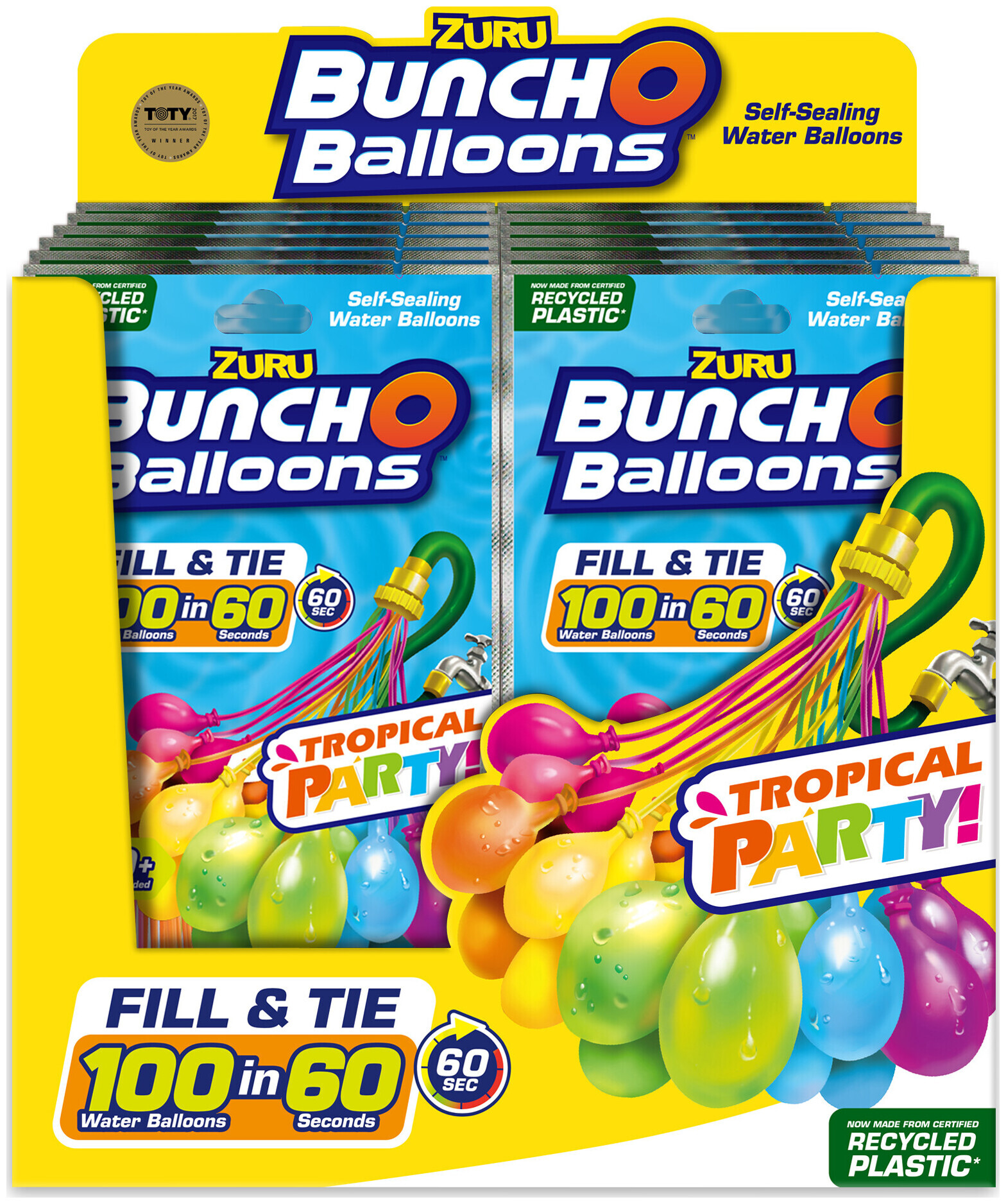 Image of Zuru Bunch o Balloons 3 Pack Tropical Party