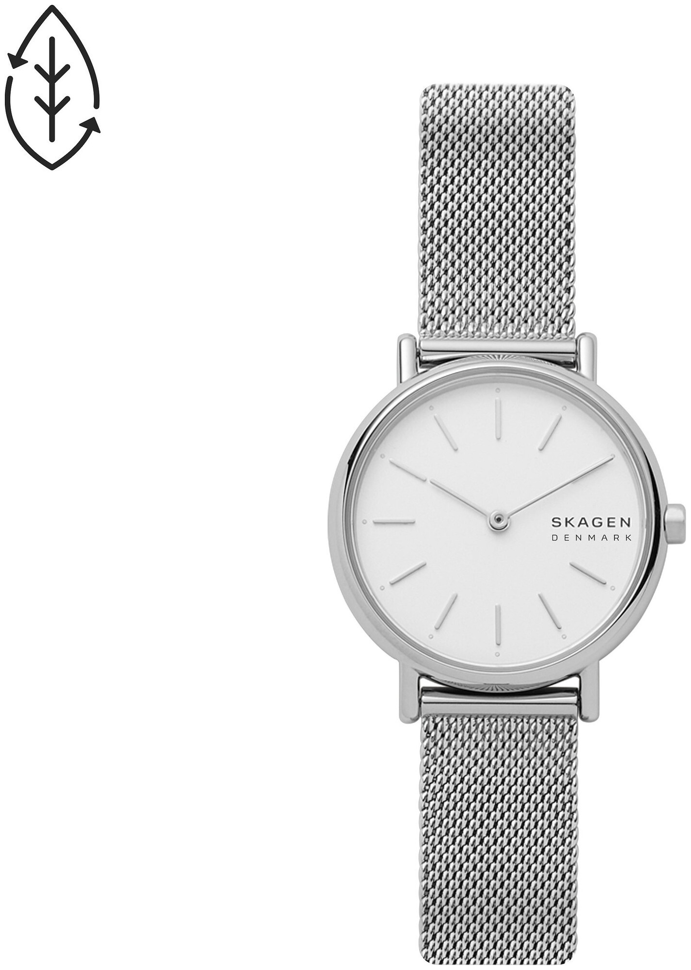 Image of Skagen Uhr Signatur Slim Milanaise Edelstahl