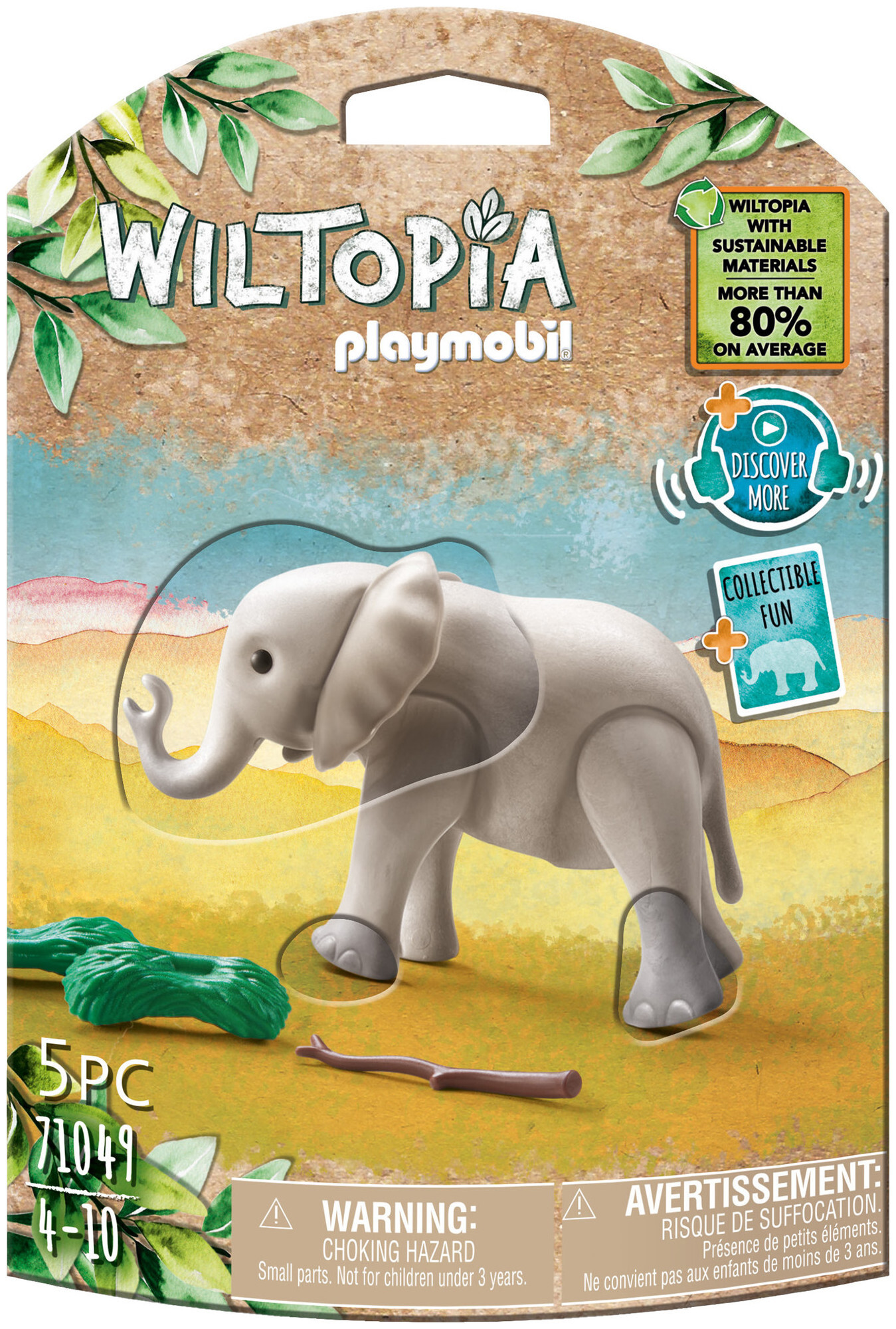 Image of Playmobil 71049 Junger Elefant