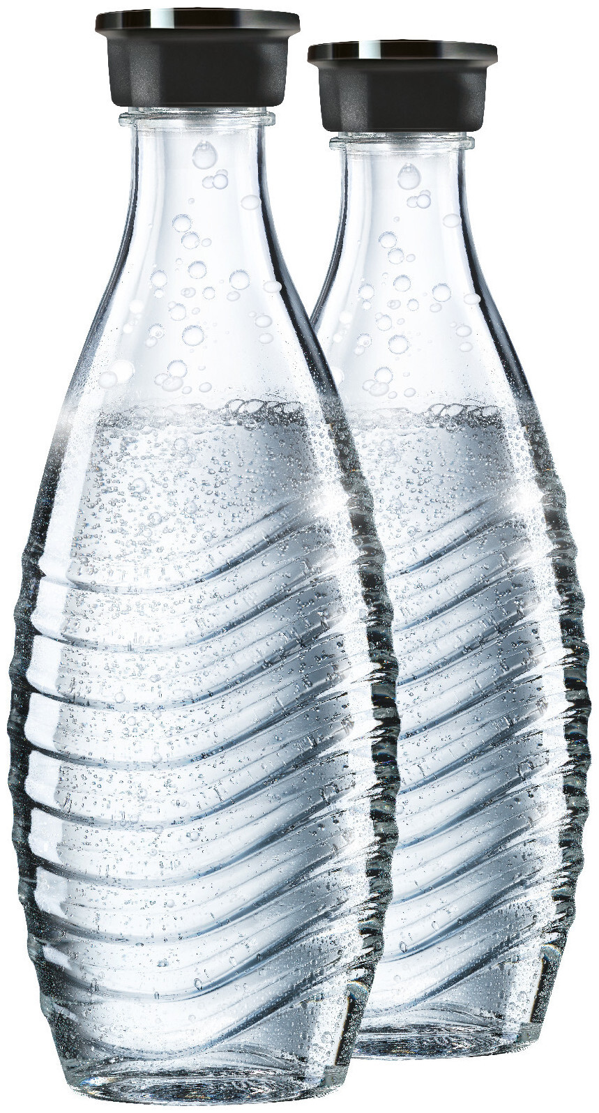 Image of Sodastream Glaskaraffe 615ml mit Drehverschluss - Duopack