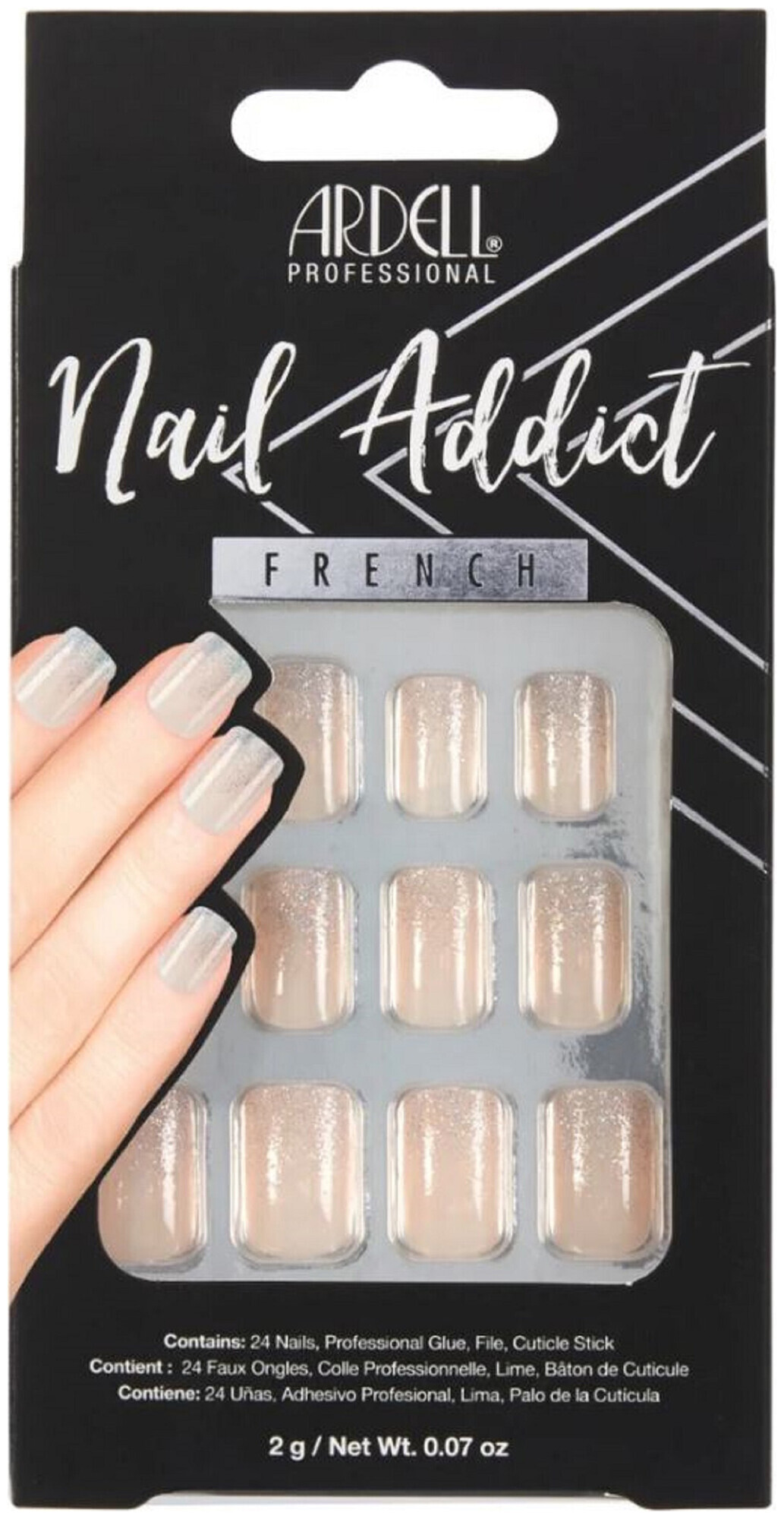 Image of Ardell Nail Addict French Glitter
